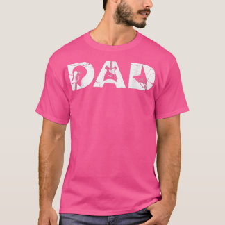 Retro Guitarist Father Dad Guitar Fathers Day Musi T-Shirt