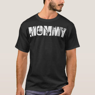 Retro Guitarist Mutter Mommy Guitar Mutter Tag T-Shirt