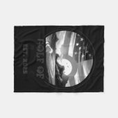 Retro Gulf of US America 2025 American Flag Golf Fleecedecke (Vorderseite (Horizontal))