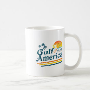 Retro Gulf of US America 2025 American Flag Gulf Kaffeetasse