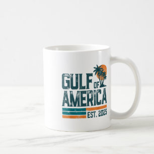 Retro Gulf of US America Est 2025 American Flag G Kaffeetasse