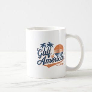 Retro Gulf of US America Est 2025 American Flag G Kaffeetasse
