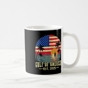 Retro Gulf of US America Est 2025 American Flag G Kaffeetasse