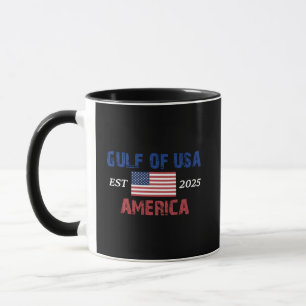 Retro Gulf of USA America Est 2025 American Flag G Tasse