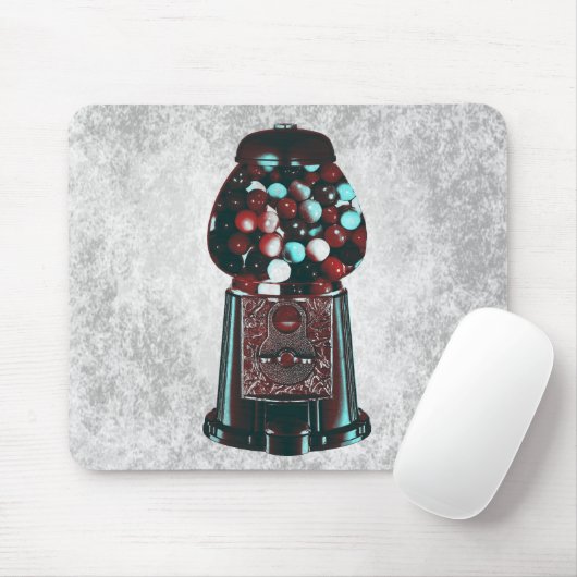 Retro Gumball Maschine Mousepad (Mit Mouse)
