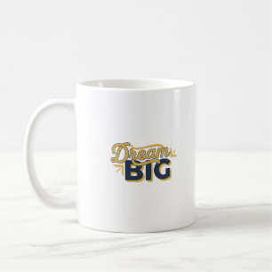 Retro-"Gute Dinge brauchen Zeit"-Blumenemblem Kaffeetasse