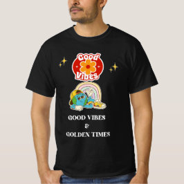 Retro Gute Vibes Erde Charakter T-Shirt