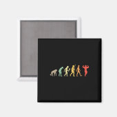 Retro-Gym-Motivationsgeschenkidee Lustiger Körpera Magnet (Vorderseite/Rückseite)