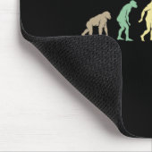 Retro-Gym-Motivationsgeschenkidee Lustiger Körpera Mousepad (Ecke)