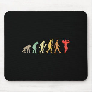 Retro-Gym-Motivationsgeschenkidee Lustiger Körpera Mousepad