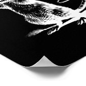 Retro Gym Rat Fitness Bodybuilding Workout Weight Poster (Ecke)