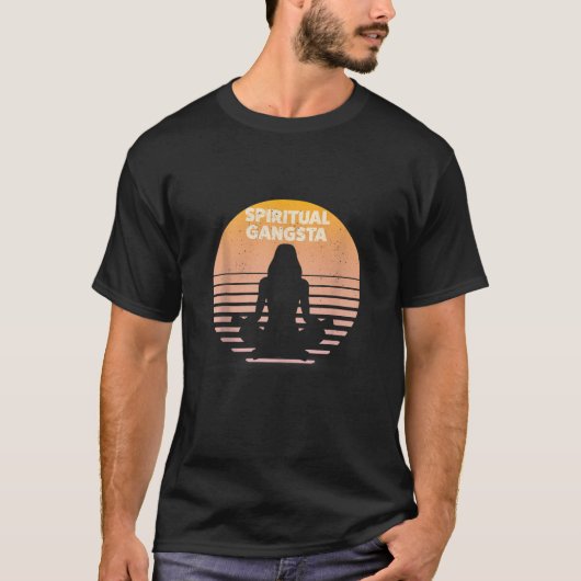 Retro Gym Yoga Spiritual Gangsta Tank Top (Vorderseite)