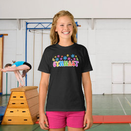 Retro Gymnast T - Shirt | Gymnastik thematischer T