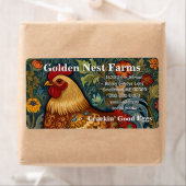 Retro-Hahn boho schicke Hähnchen (Insitu)