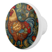 Retro-Hahn boho schicke Hähnchen Keramikknauf (Rechts)