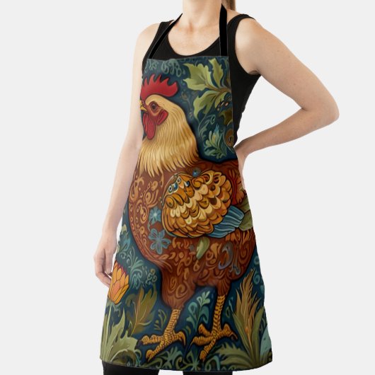 Retro-Hahn boho schicke Hähnchen Schürze (InSitu)
