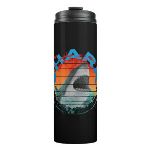 Retro-Hai-Angler-Anglergeschenk Thermosbecher