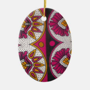 Retro Hakuna Matata Apparel Geschenkdesigner Merch Keramikornament