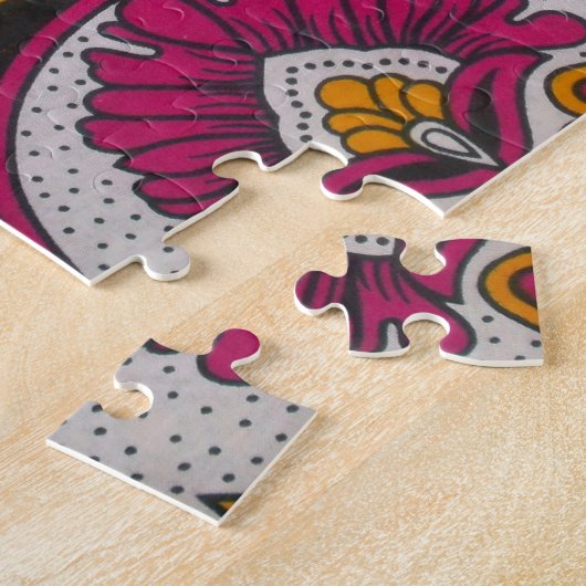 Retro Hakuna Matata Apparel Geschenkdesigner Merch Puzzle (Seite)