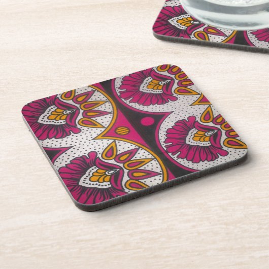 Retro Hakuna Matata Classic edgy Lovely Untersetzer (Linke Seite)