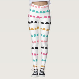 Retro-halber Circle Fun Leggings