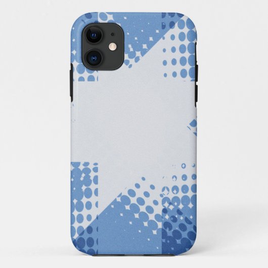 Retro-Halbstern Case-Mate iPhone Hülle (Rückseite)