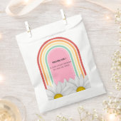 Retro Half Daisy Baby Dusche Geschenktütchen (Ausgeschnitten)