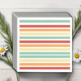 Retro Half Daisy Baby Dusche Serviette