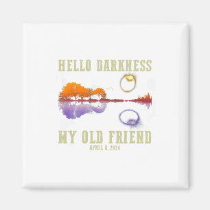 Retro Hallo Dunkelheit Mein alter Freund Funny Tot Magnet