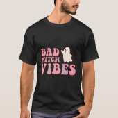 Retro Halloween Bad Witch Vibes T-Shirt (Vorderseite)