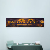 Retro Halloween Banner - Skulls & Ghosts Spuk! (Messeveranstaltung)