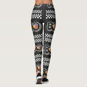 Retro Halloween Boo Niedlich Unisex Leggings