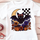 Retro Halloween-Boot mit mondgotischer Ästhetik Tri-Blend Shirt