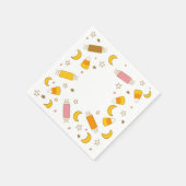 Retro Halloween Candy Classics Party Serviette (Ecke)
