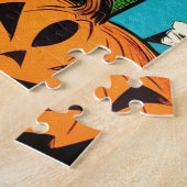 Retro Halloween Comic Puzzle (Seite)