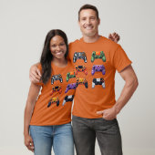 Retro-Halloween-Computerspiel-Controller T-Shirt (Unisex)