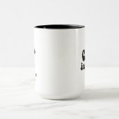 Retro Halloween Creep it Real Skeleton Tasse (Zentrum)