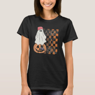 Retro Halloween Creep it Real Vintag Ghost Hallow T-Shirt