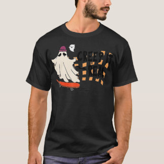 Retro Halloween Creep It Real Vintag Ghost Hallow T-Shirt