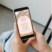 Retro Halloween Einladung für ein Groovy Halloween