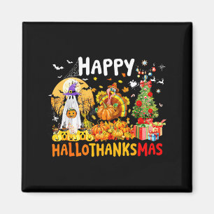 Retro Halloween Erntedankfest Weihnachten Frohe Ha Magnet