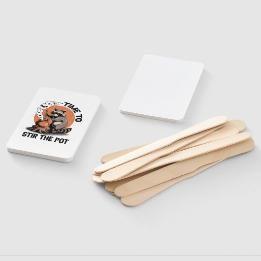 Retro Halloween Feral Time to Stir The Pot Fächer (Non-assembled)