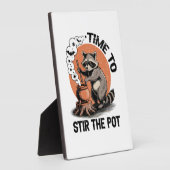 Retro Halloween Feral Time to Stir The Pot Fotoplatte (Seite)