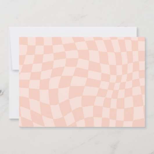 Retro Halloween Foto Einladung (Rückseite)