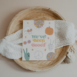 Retro Halloween Games Boo Neighbour Game Sign Poster