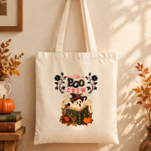 Retro-Halloween-Geist Boo Crew Geschenktüte Tragetasche