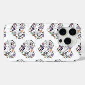 Retro Halloween Geister und Kürbisherzen Case-Mate iPhone Hülle (Rückseite (Horizontal))