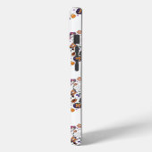 Retro Halloween Ghosts mit Roller Blades Case-Mate iPhone Hülle (Rückseite / Links)