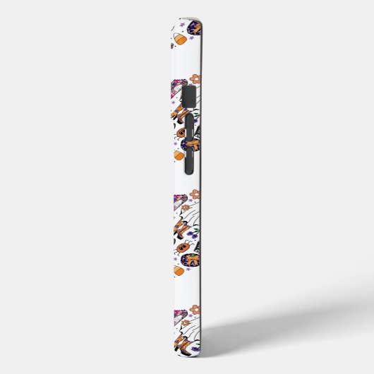 Retro Halloween Ghosts mit Roller Blades Case-Mate iPhone Hülle (Rückseite / Links)