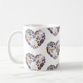 Retro Halloween Ghosts mit Roller Blades Kaffeetasse (Links)